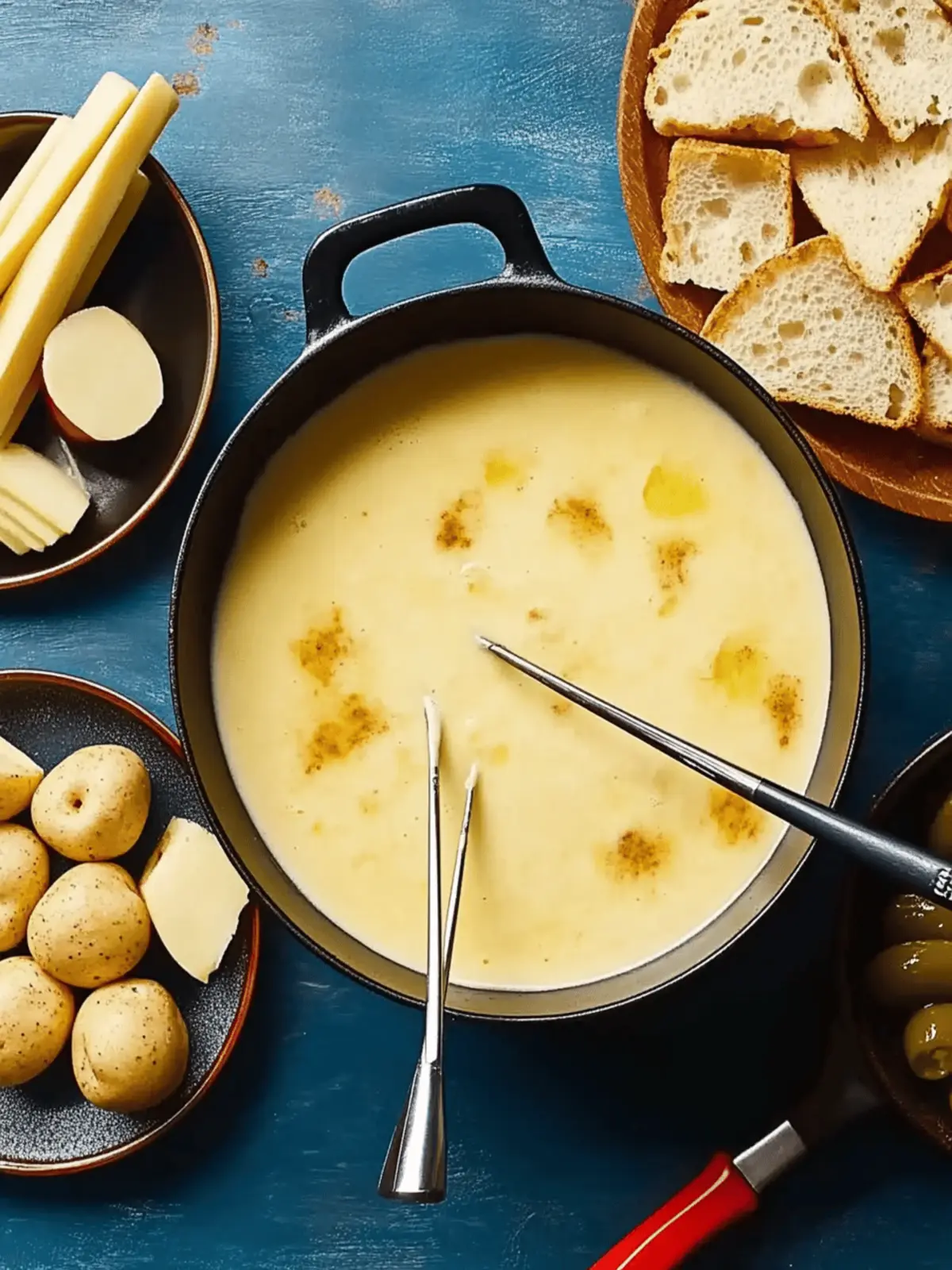 Classic Swiss Cheese Fondue