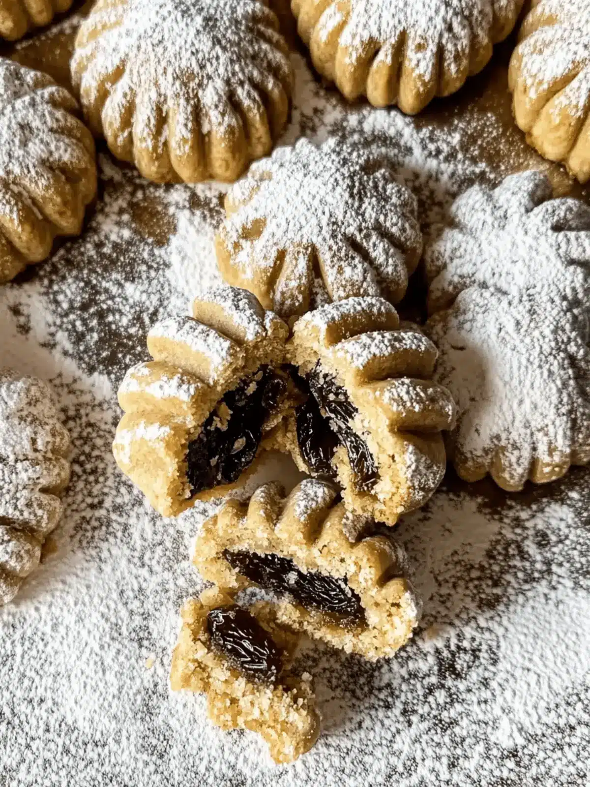 Maamoul (Date Filled Cookies)