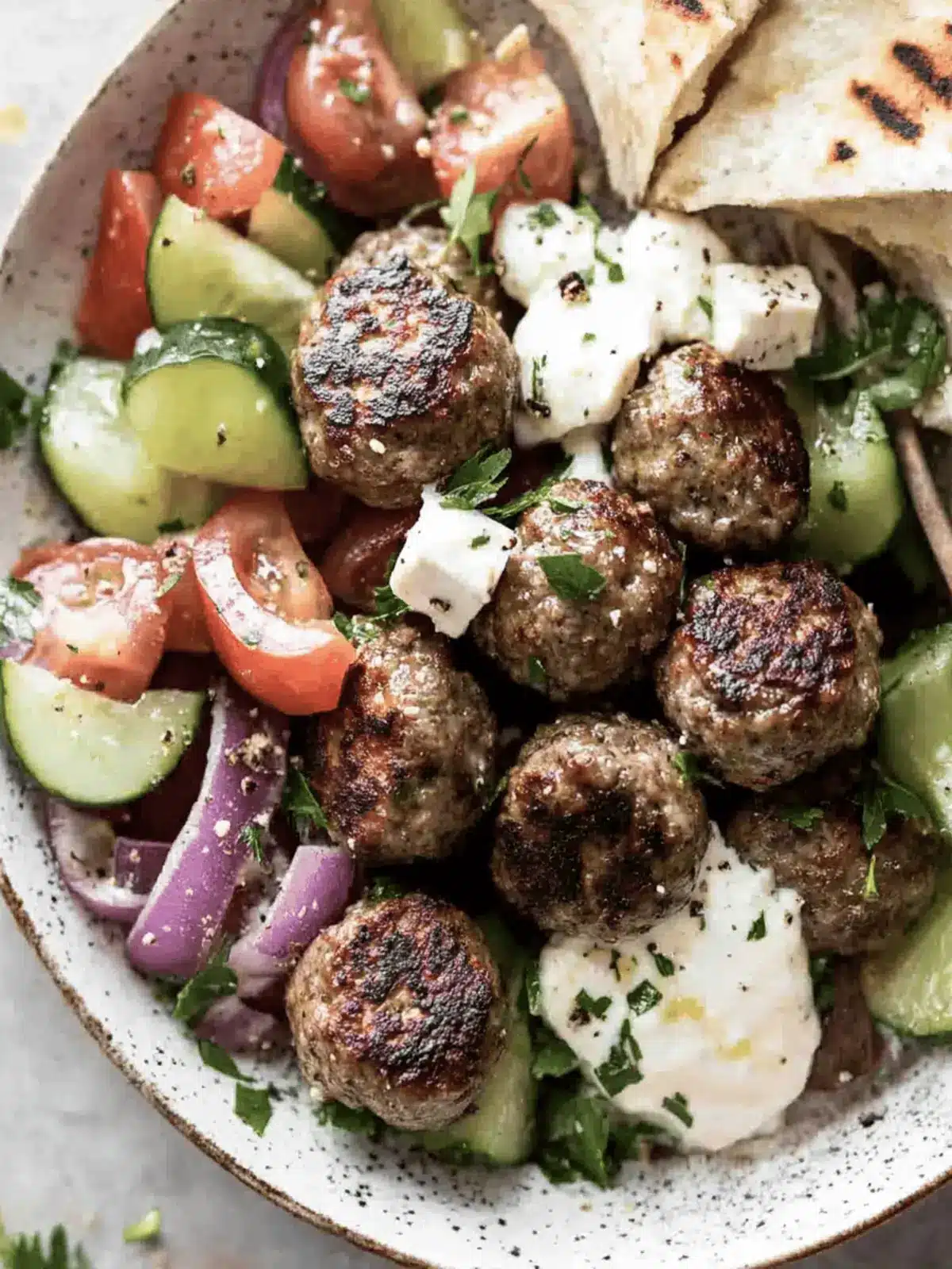 Greek Meatballs (Keftedes)