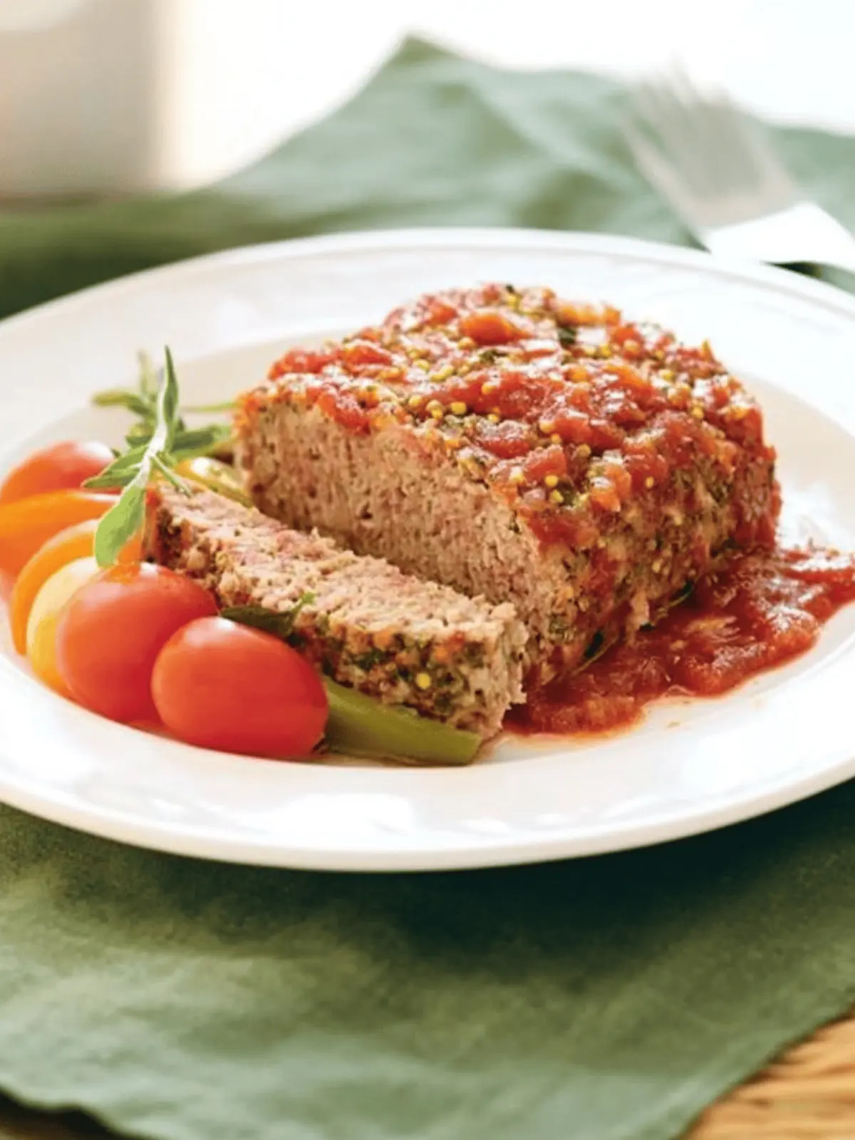 Veal Meatloaf with Wheat Germ