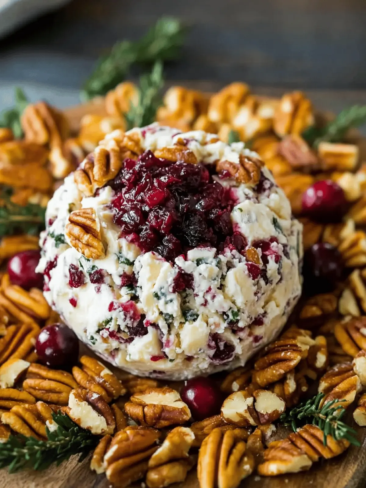 Irresistible Cranberry Pecan Cheese Ball You’ll Love to Make 4 Cranberry Pecan Cheese Ball