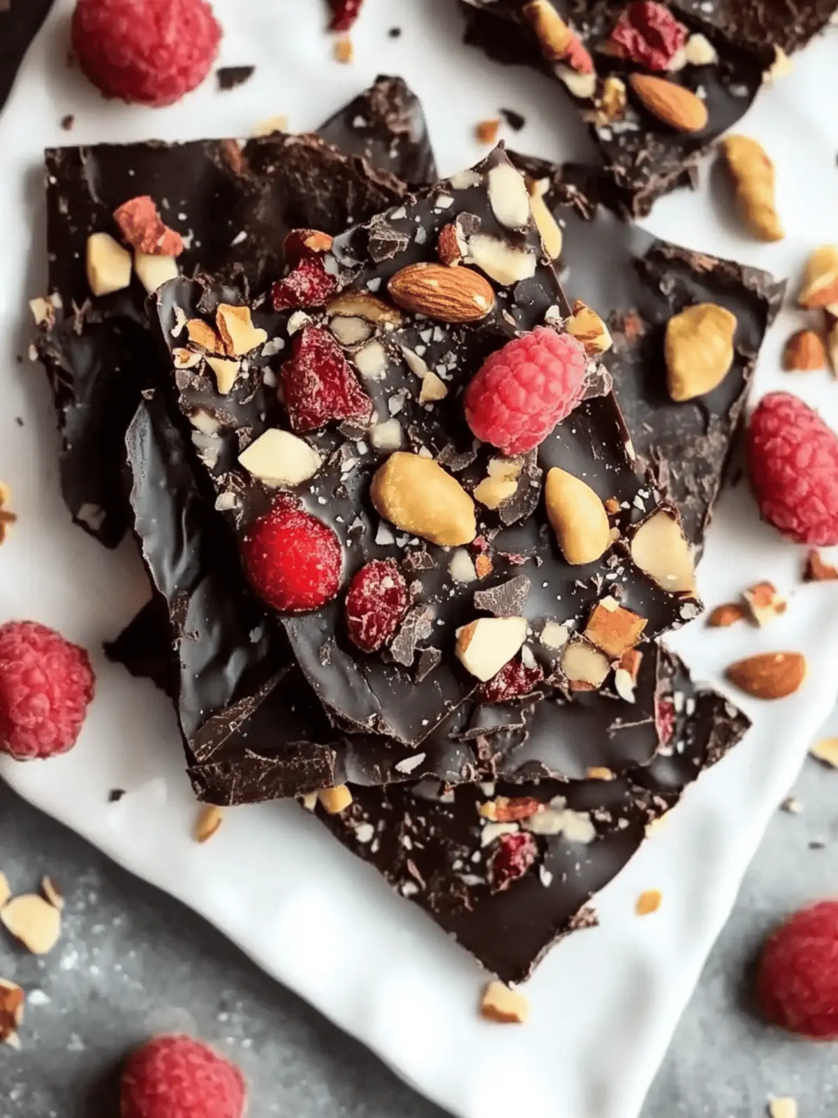 Fruit and Nut Chocolate Bark