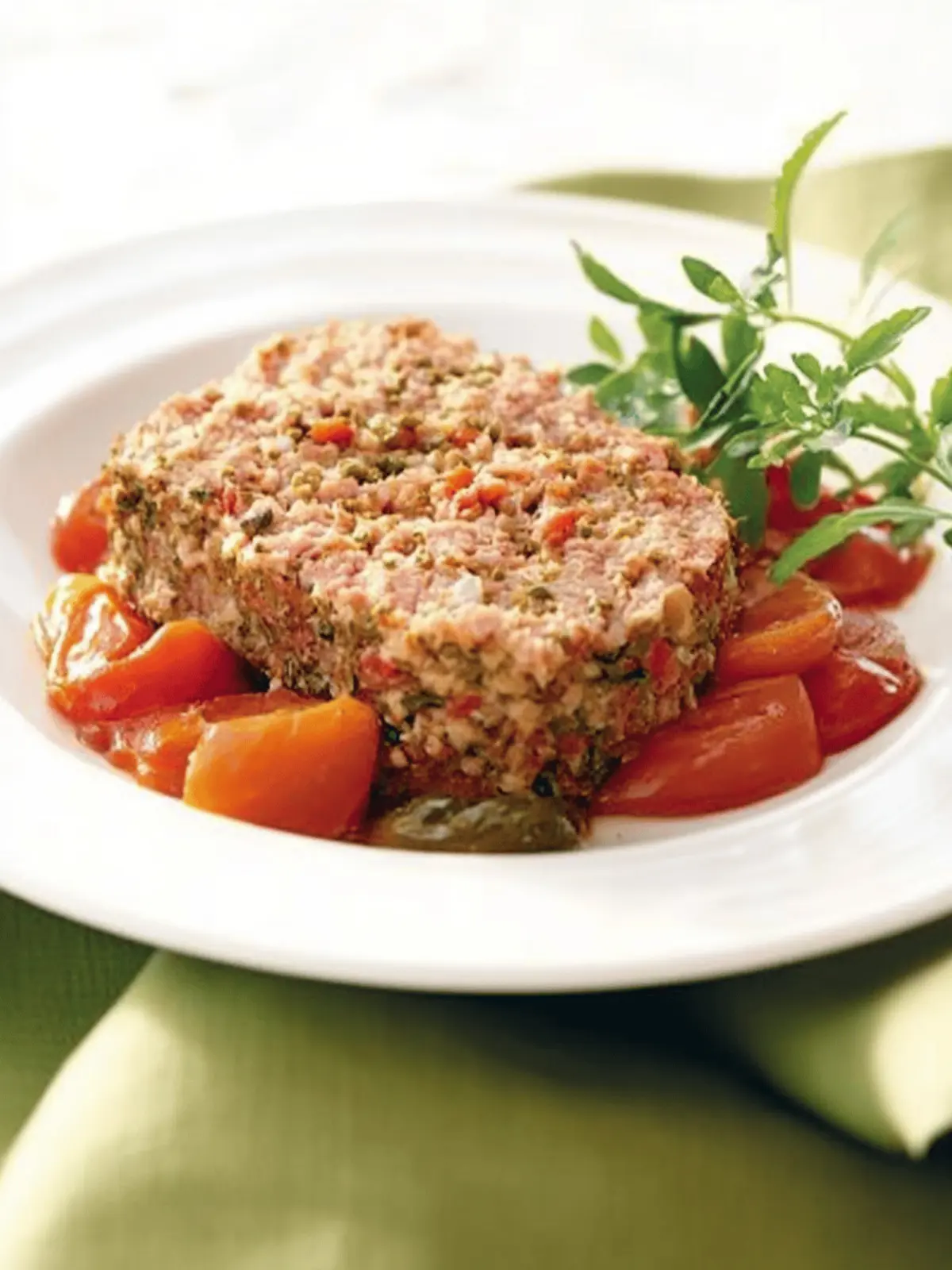 Veal Meatloaf with Wheat Germ