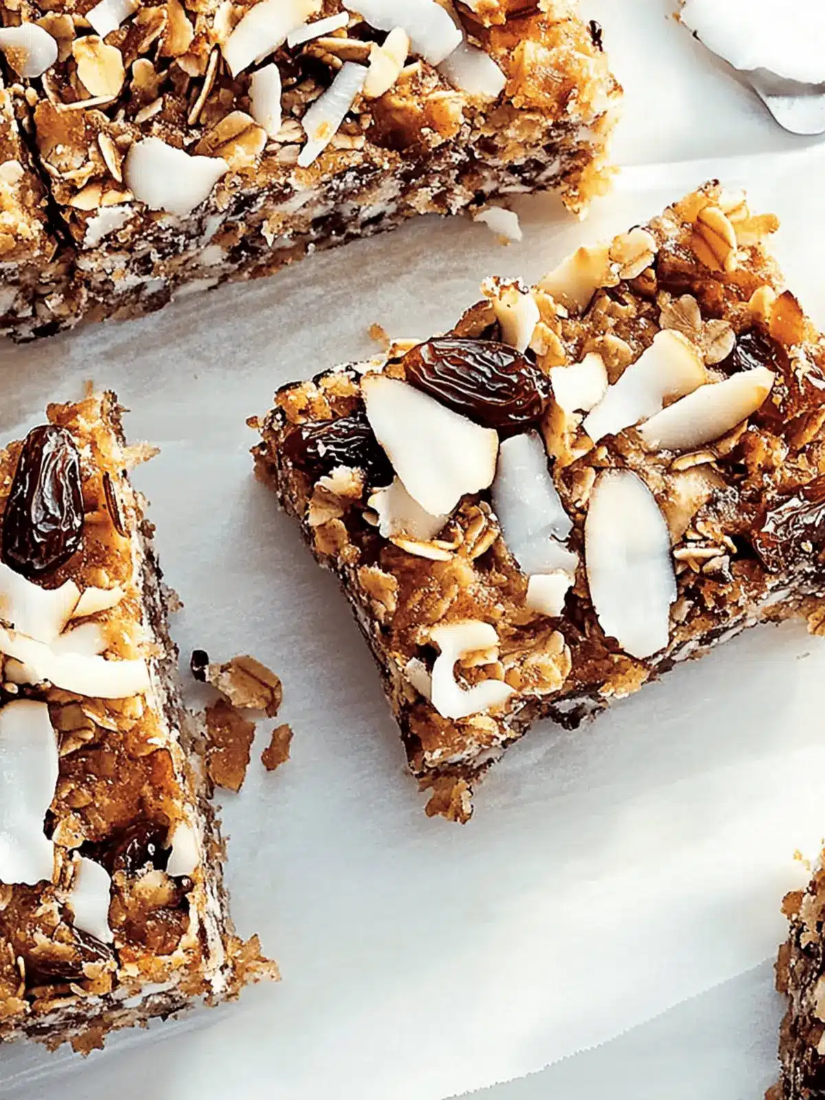 Coconut-Date Power Breakfast Bars