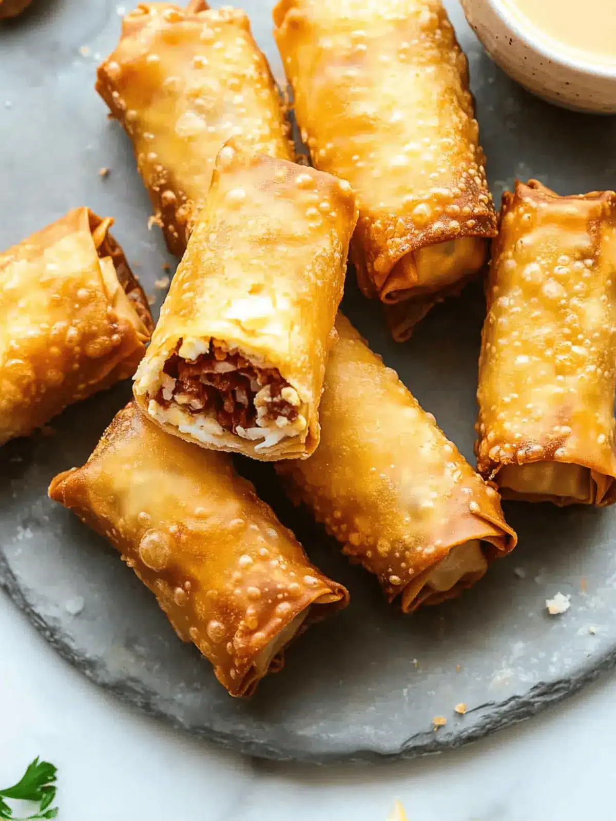 Reuben Egg Rolls