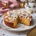 Swedish Almond Cake - Toscakaka