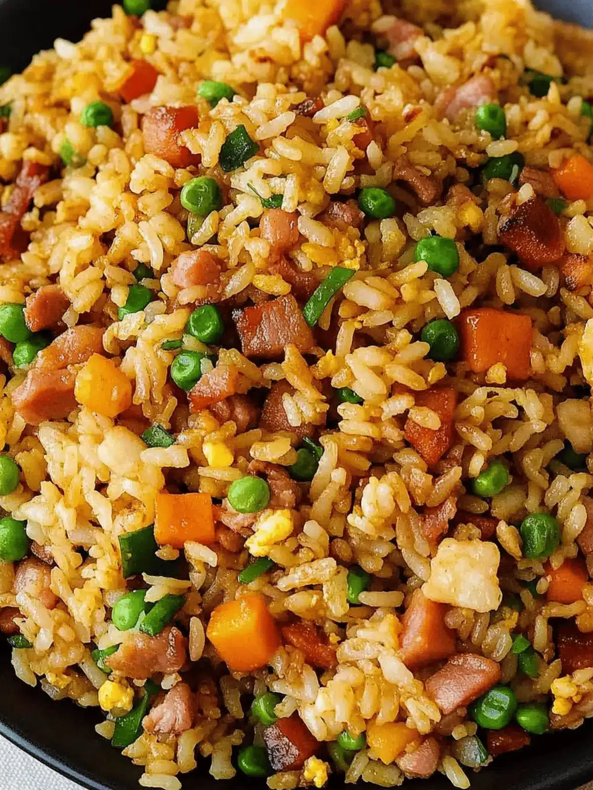 Chinese BBQ Pork Fried Rice