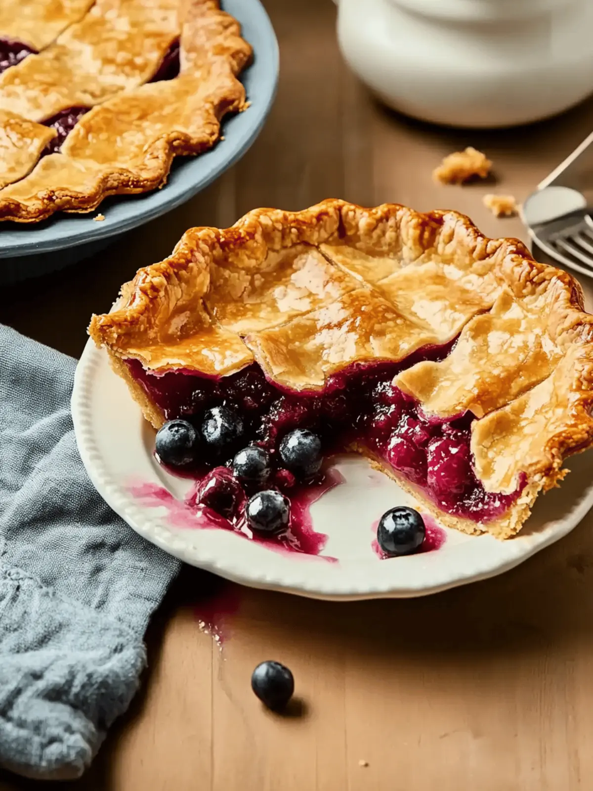 Delicious Saskatoon Pie: A Slice of Comfort Awaits 4 Saskatoon Pie