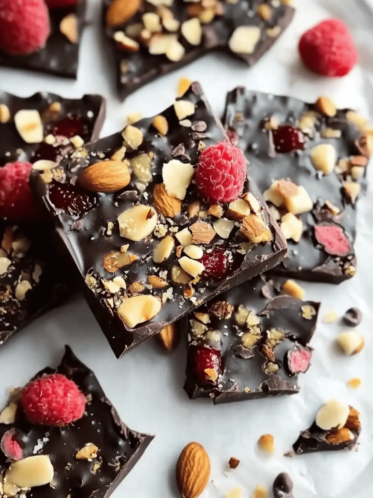 Fruit and Nut Chocolate Bark