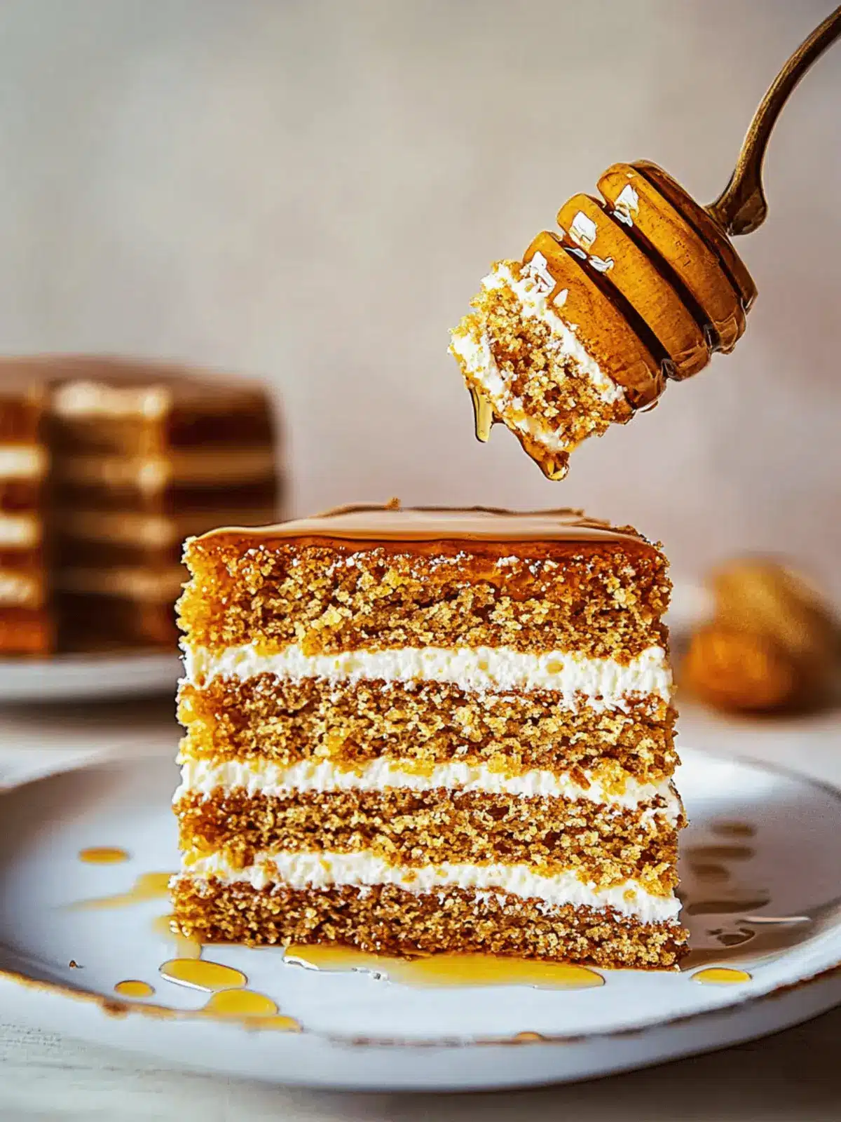 Deliciously Decadent Russian Honey Cake Medovik Recipe 4 Russian Honey Cake Medovik