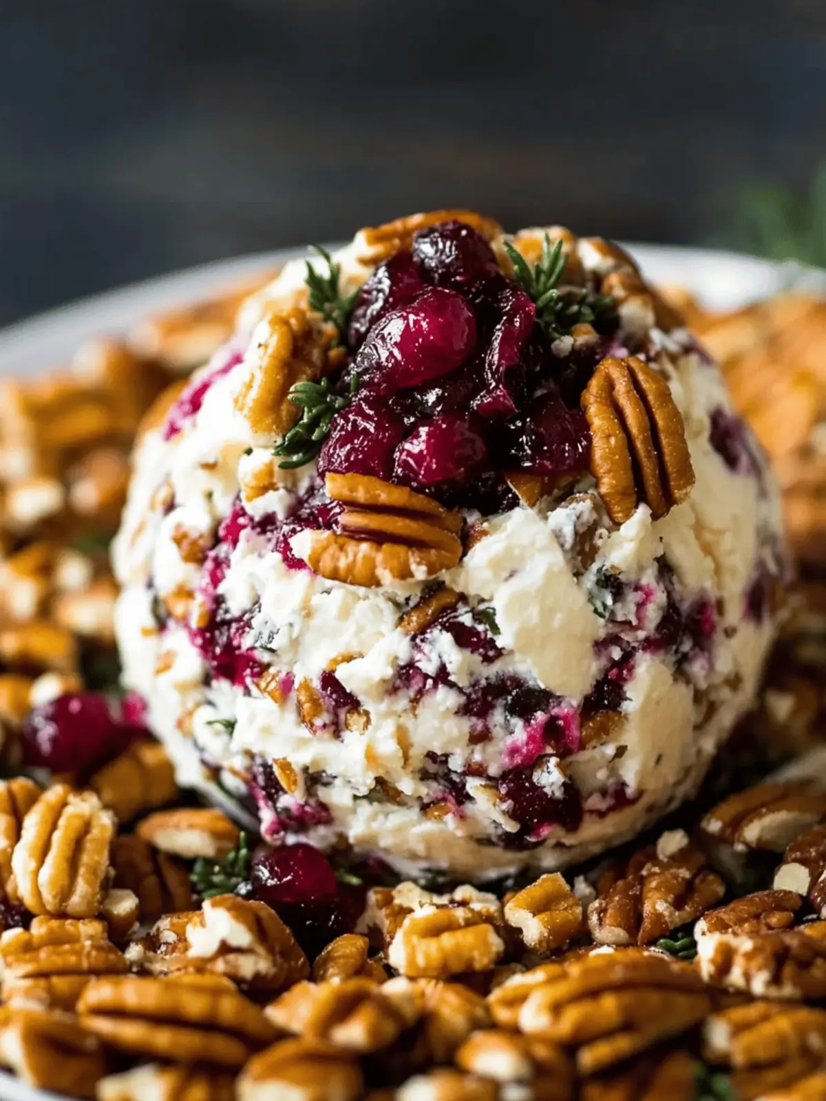 Irresistible Cranberry Pecan Cheese Ball You’ll Love to Make 3 Cranberry Pecan Cheese Ball