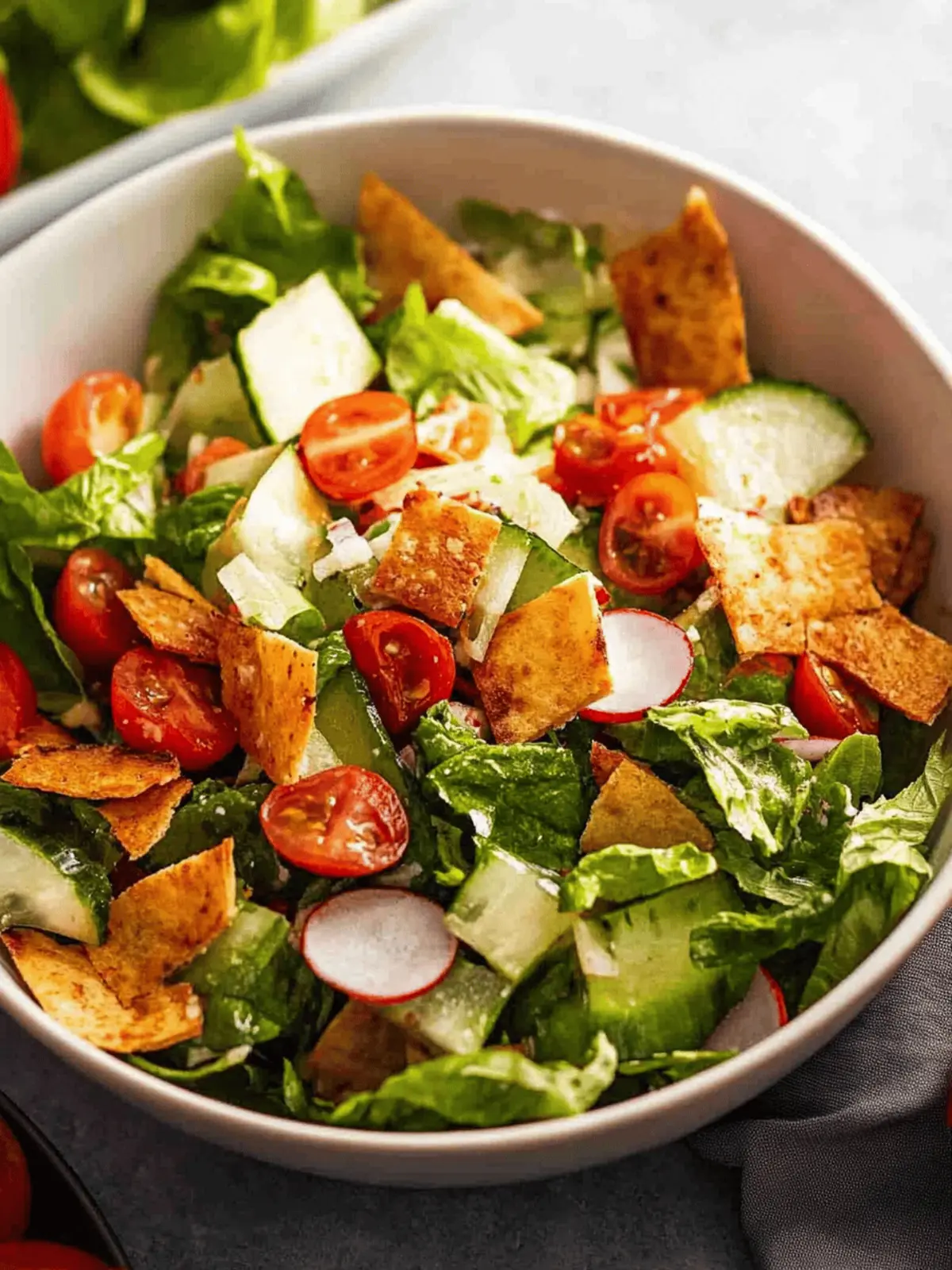 Lebanese Fattoush Salad