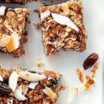 Coconut-Date Power Breakfast Bars