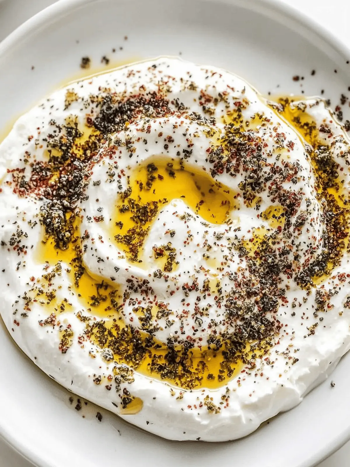Labneh with Olive Oil and Za’atar