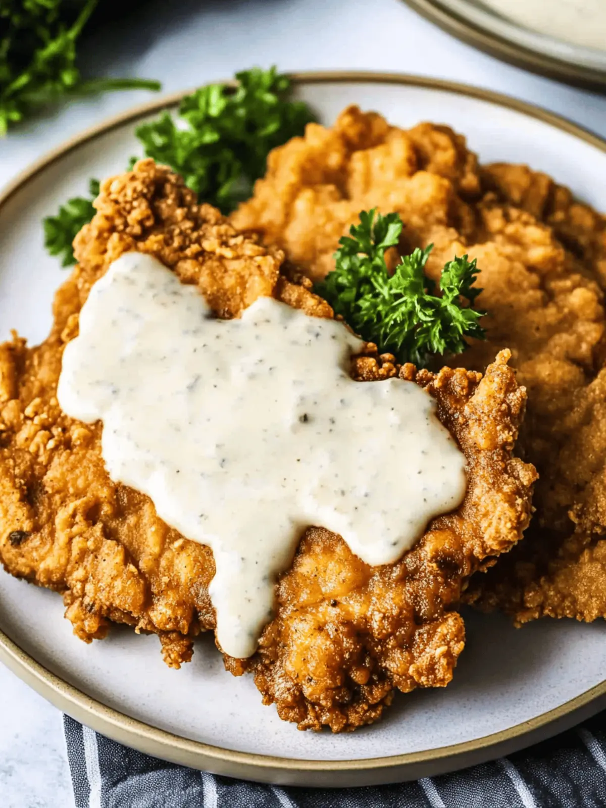 Chicken Fried Steak with Gravy