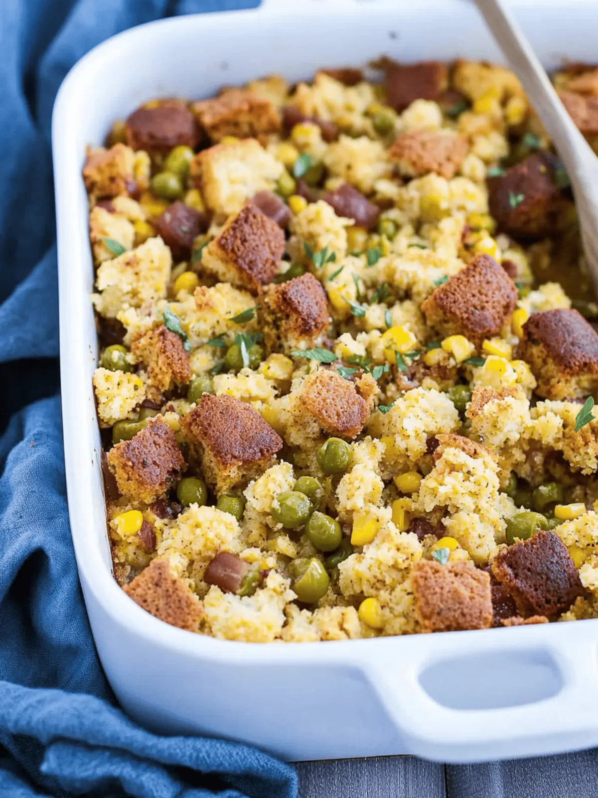 Cajun Cornbread Dressing