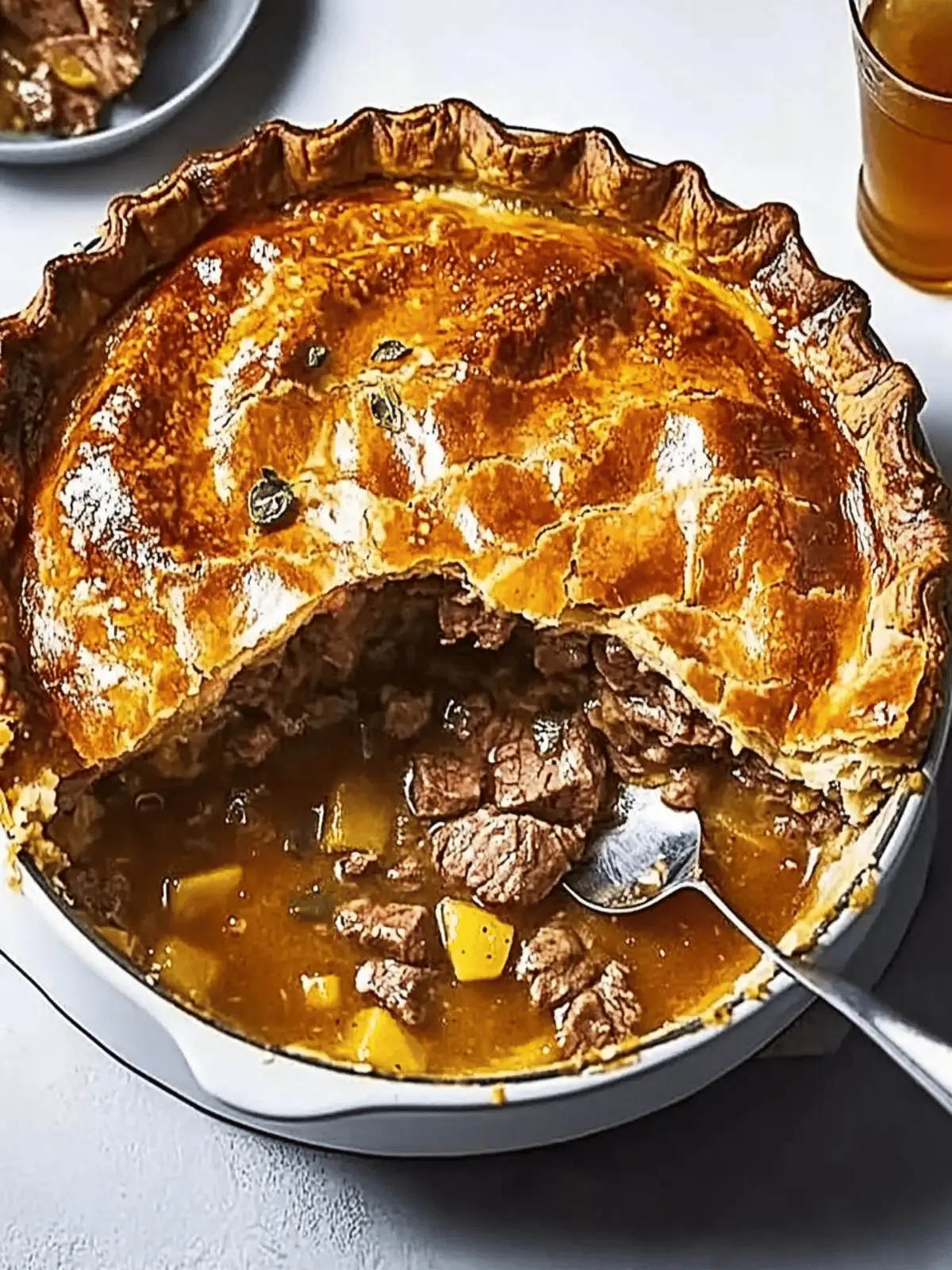 steak & ale pie