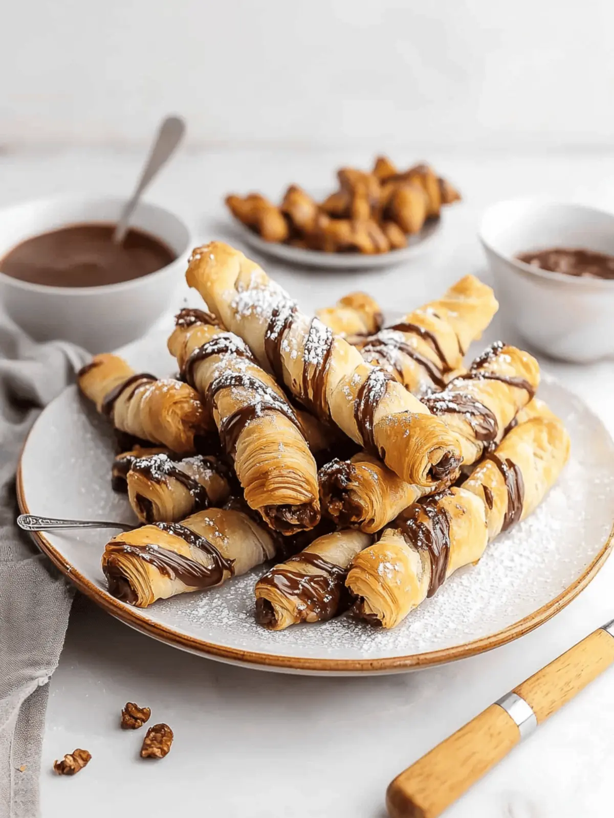 Delicious Puff Pastry Nutella Twists Ready in 20 Minutes 5 Puff Pastry Nutella Twists