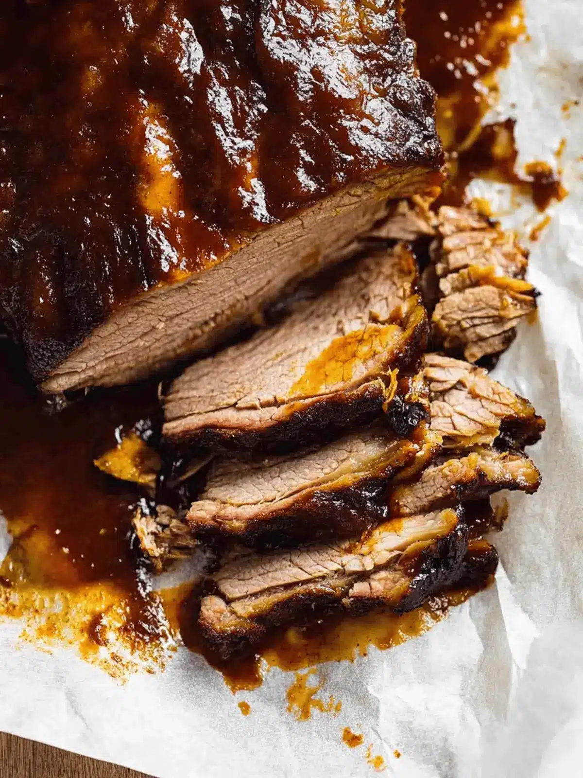 Slow Cooker Beef Brisket with BBQ Sauce