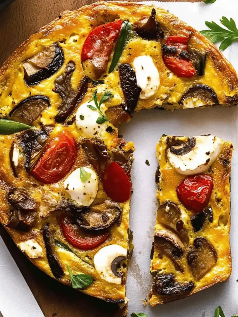Baked Vegetable Frittata