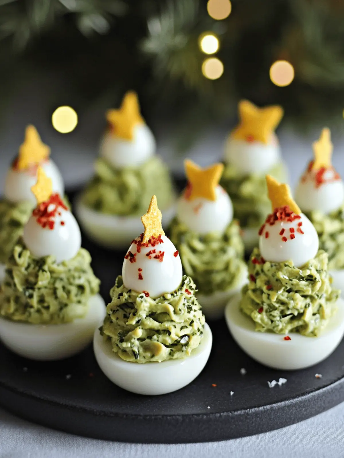 Deviled Egg Christmas Trees That Will Wow Your Guests! 2 Deviled Egg Christmas Trees