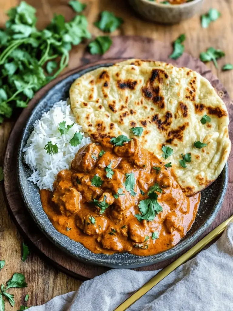Butter Chicken with Naan