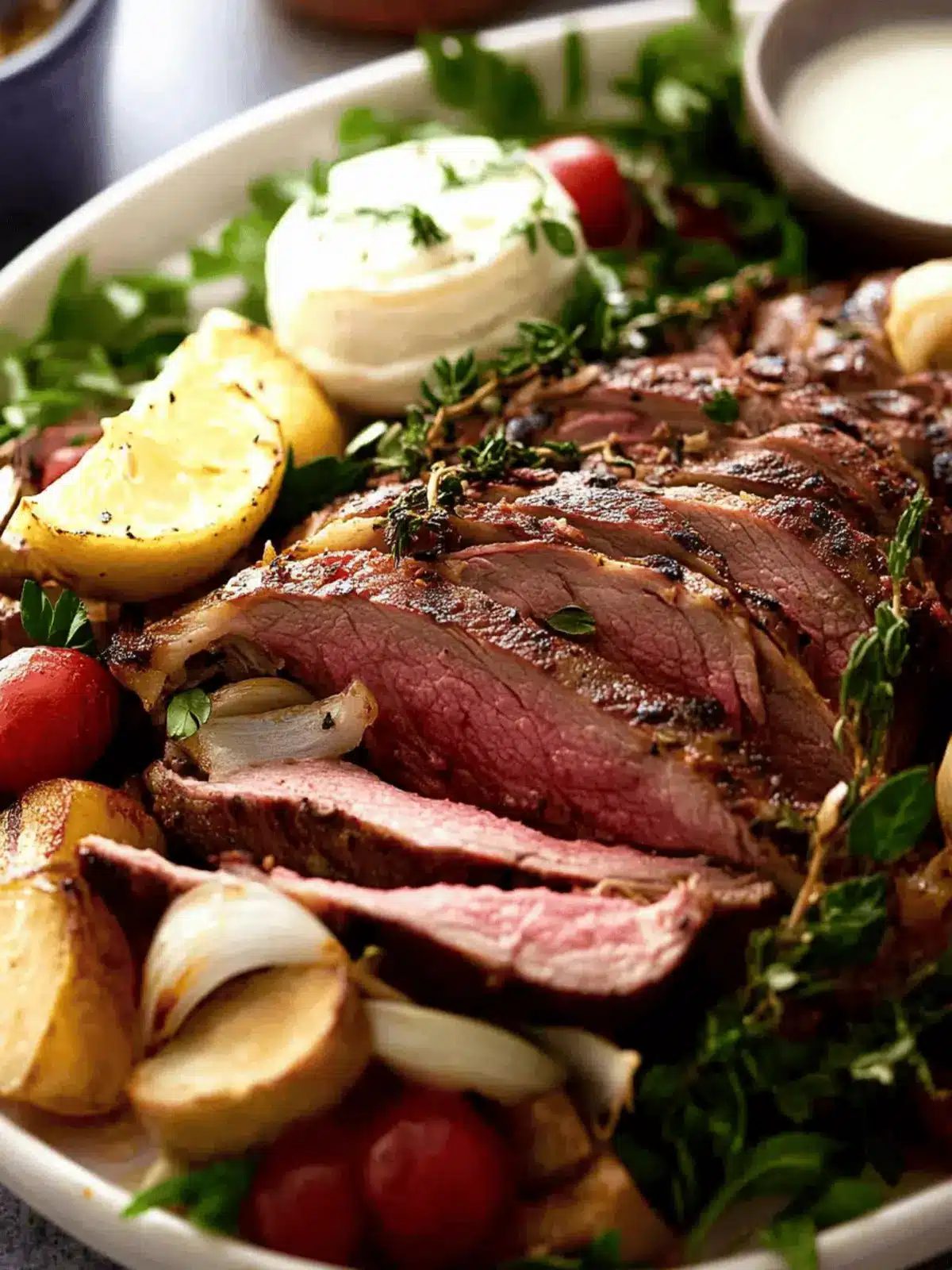 Greek Butterflied Lamb Leg