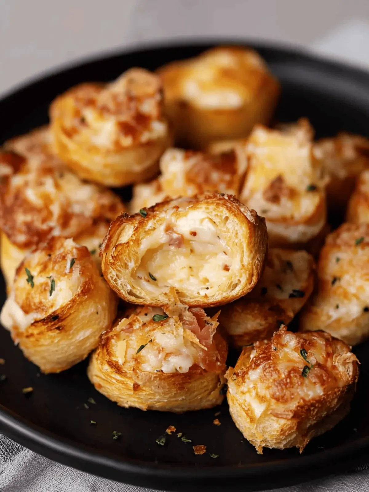 Mini Croque Monsieur with Béchamel