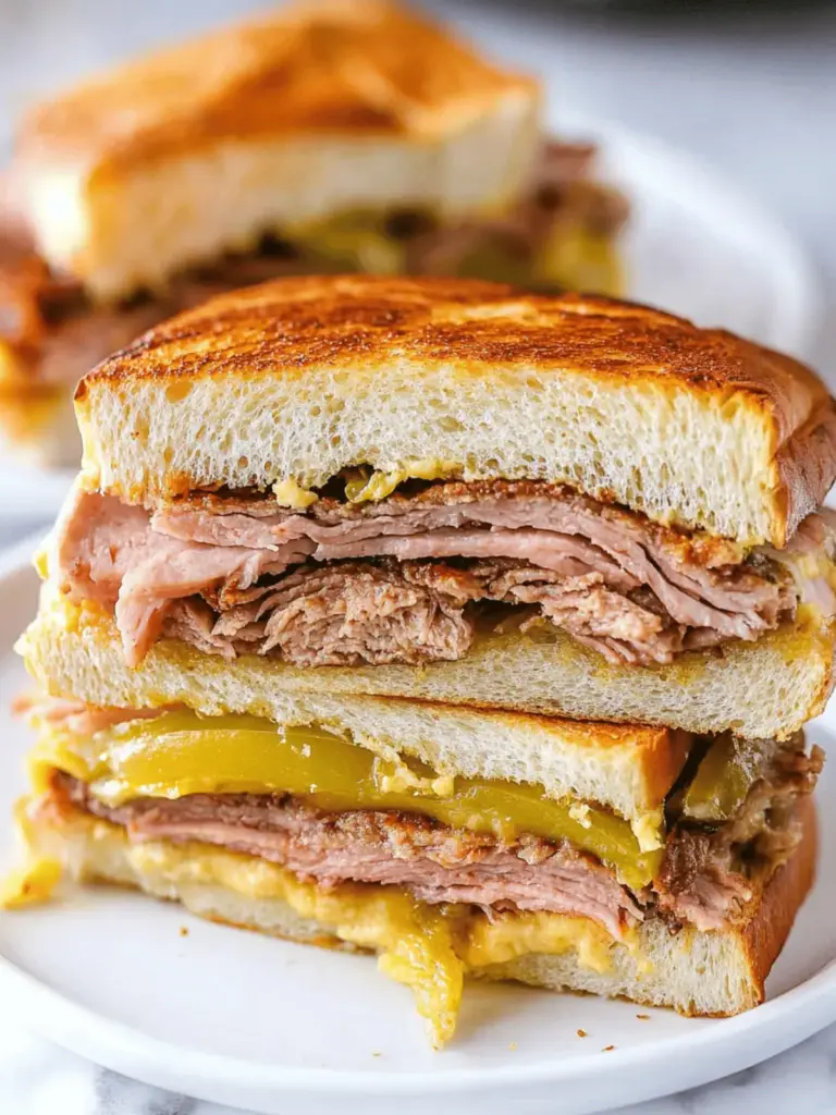 Slow Cooker Cuban Sandwich