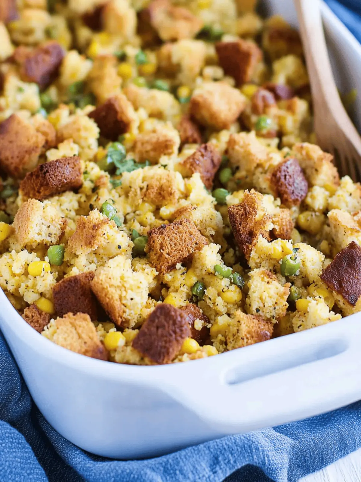 Cajun Cornbread Dressing