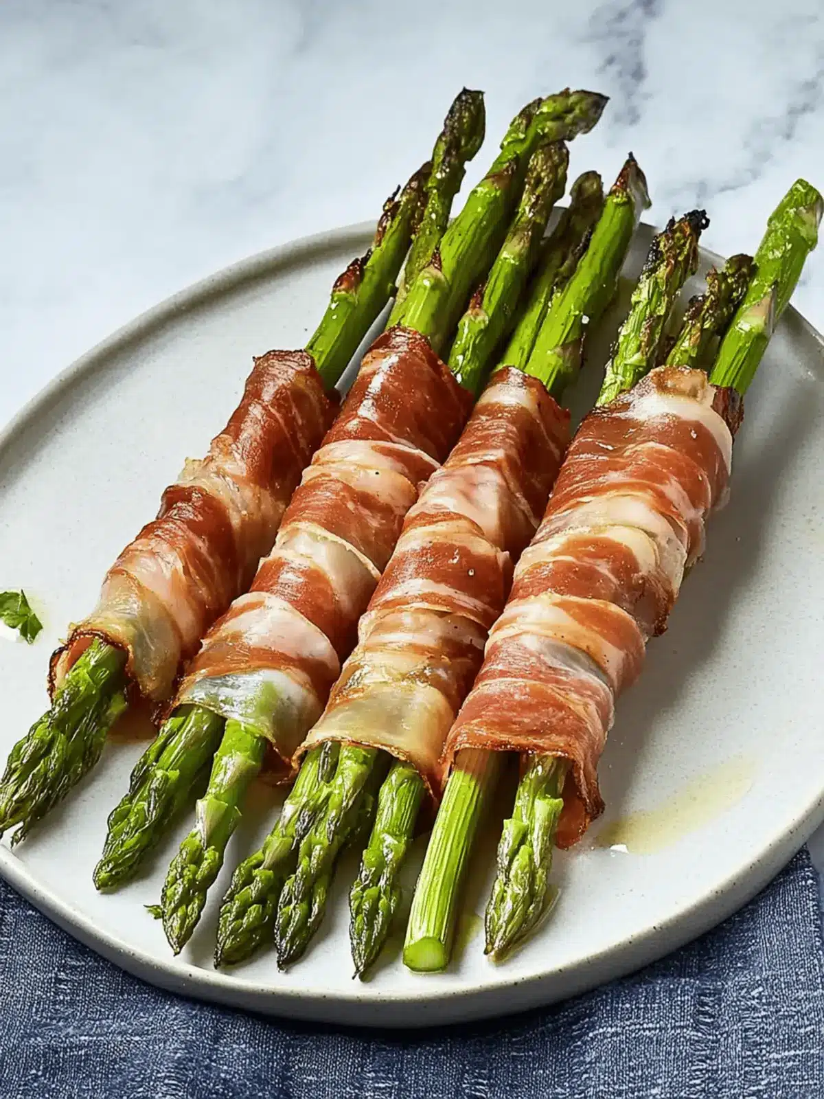 Asparagus Wrapped in Crisp Prosciutto: A 10-Minute Delight 3 Asparagus Wrapped in Crisp Prosciutto