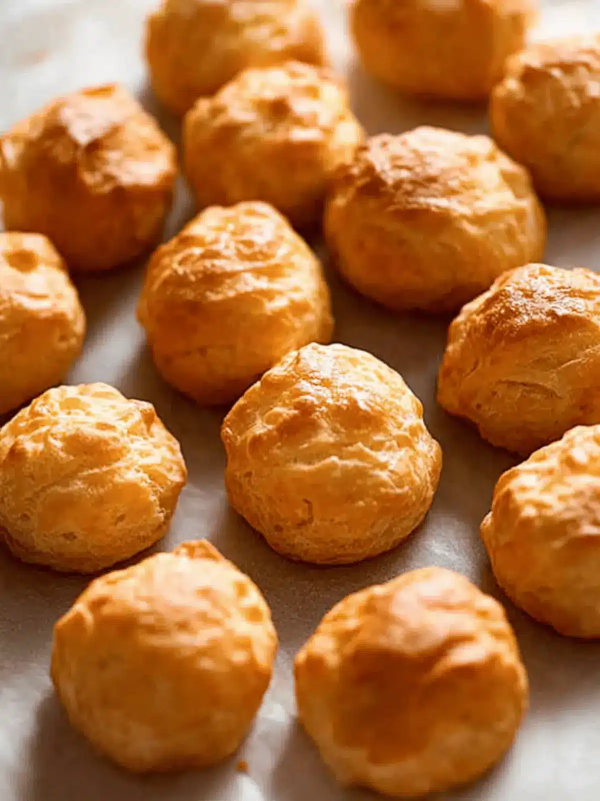 Gougeres – French Cheese Puffs