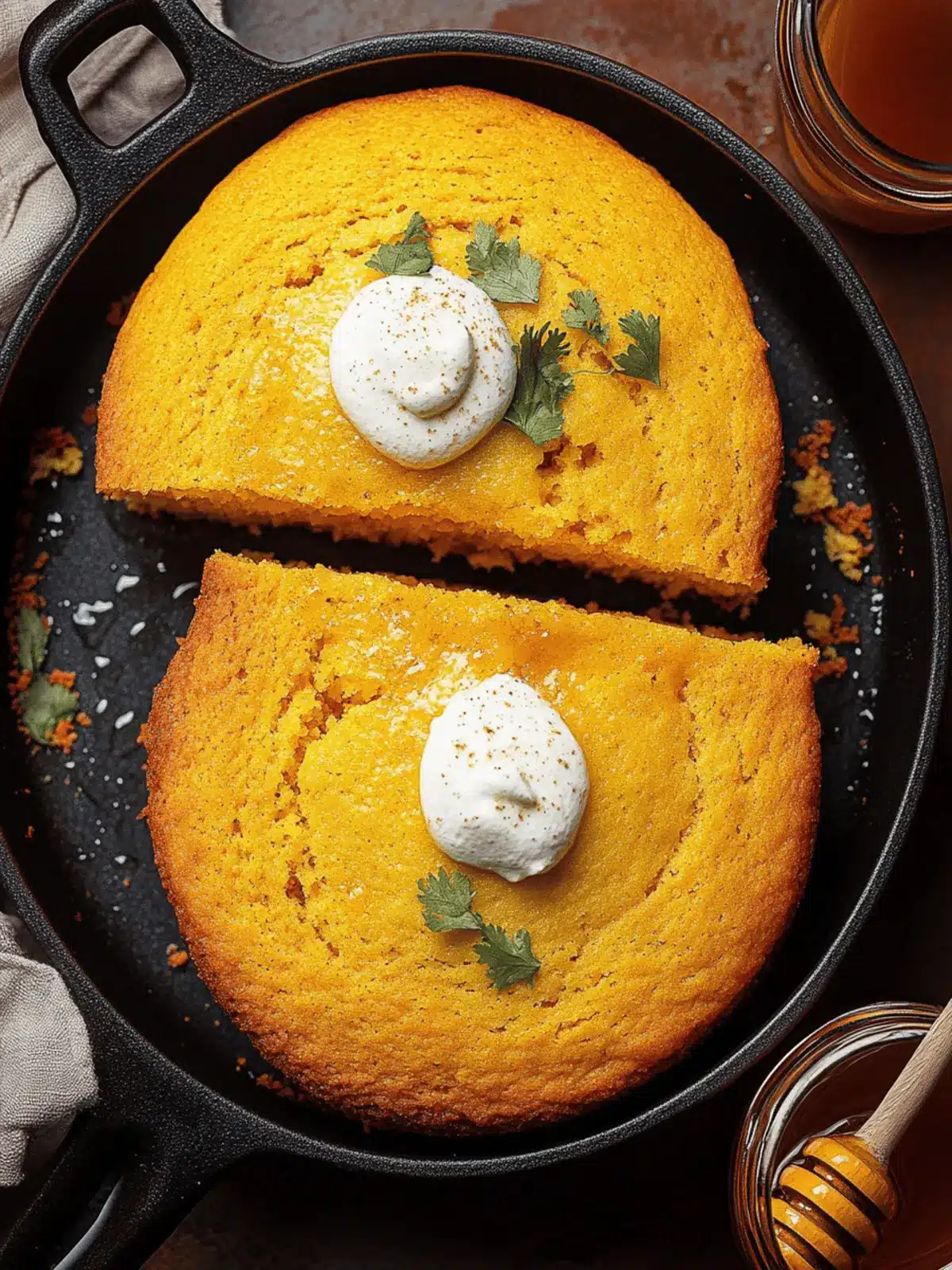Sweet and Spicy Hot Honey Southern Cornbread Recipe 3 Hot Honey Southern Cornbread