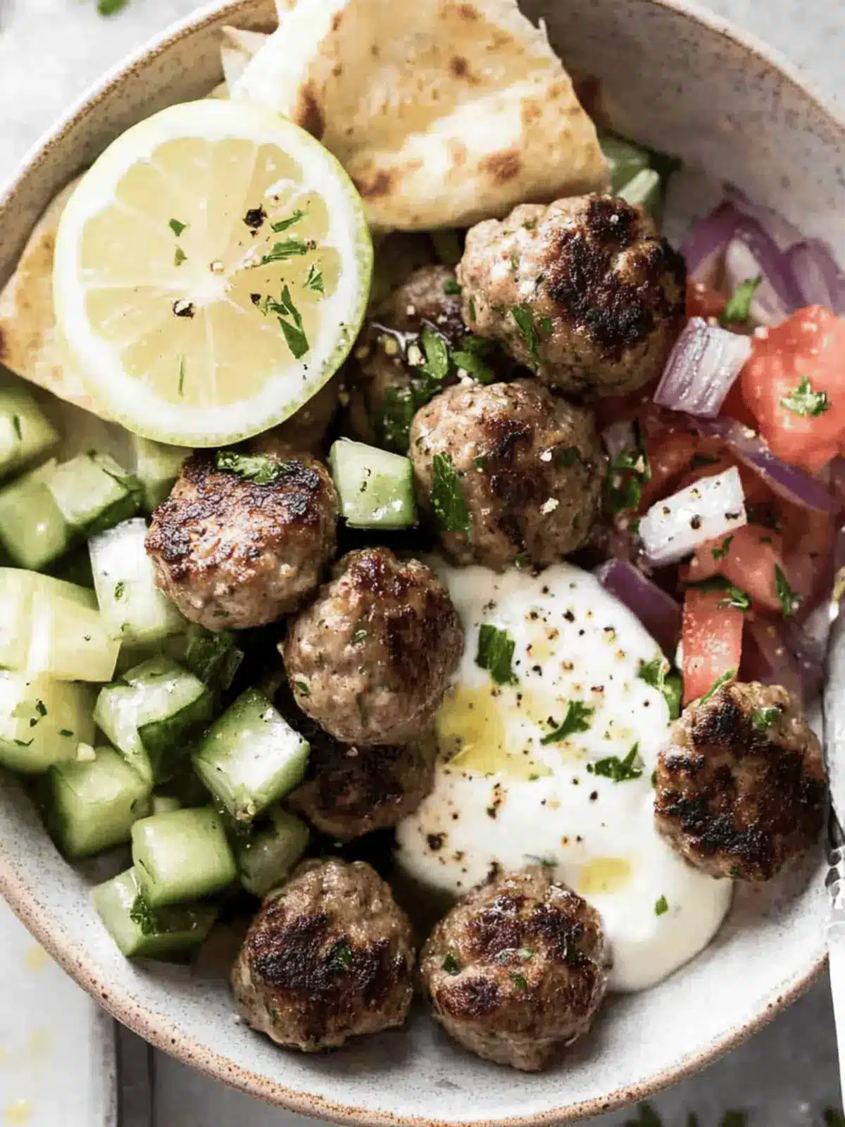 Greek Meatballs (Keftedes)