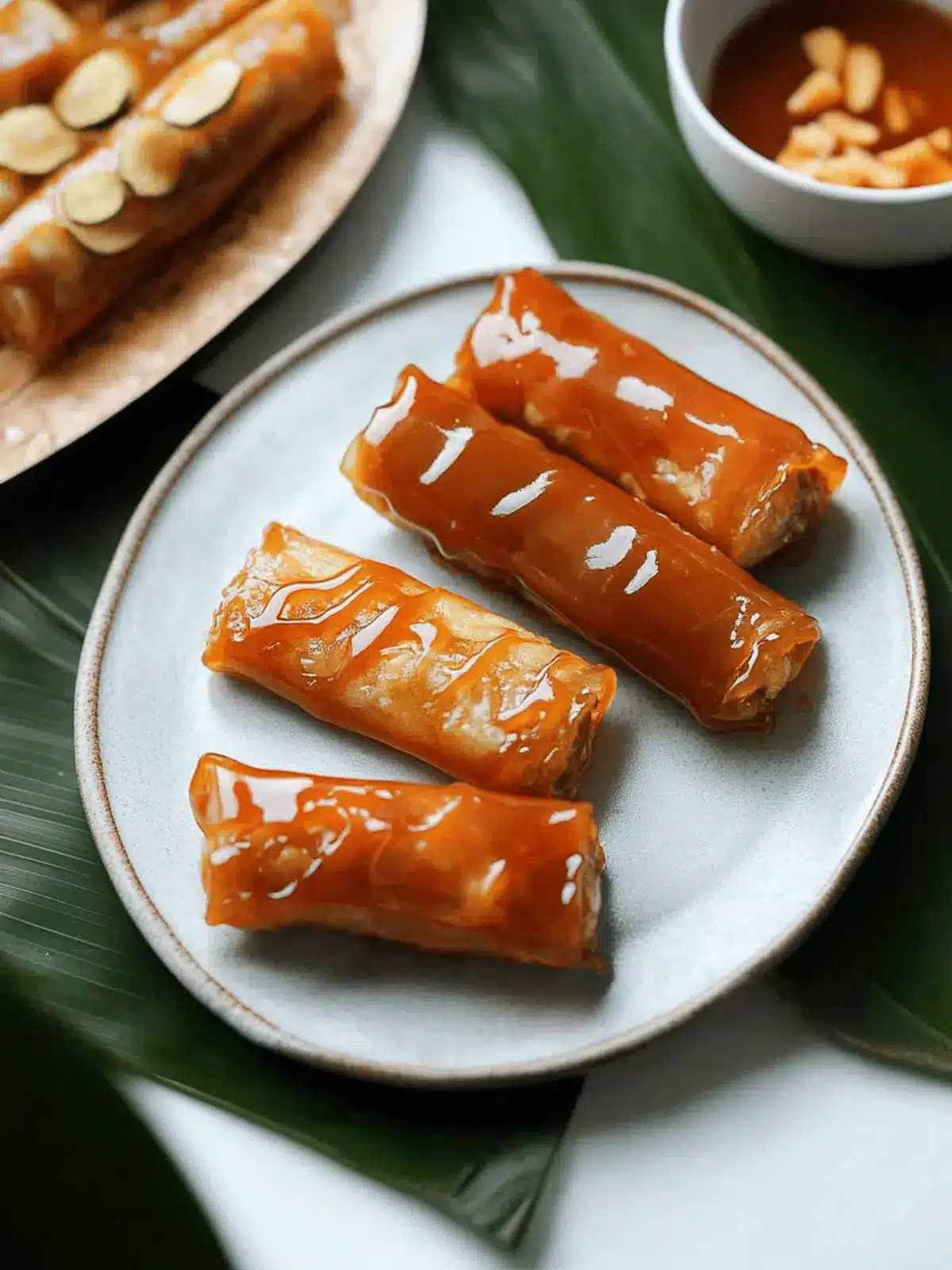 Turon Recipe (Filipino Banana Lumpia w/ Caramel)