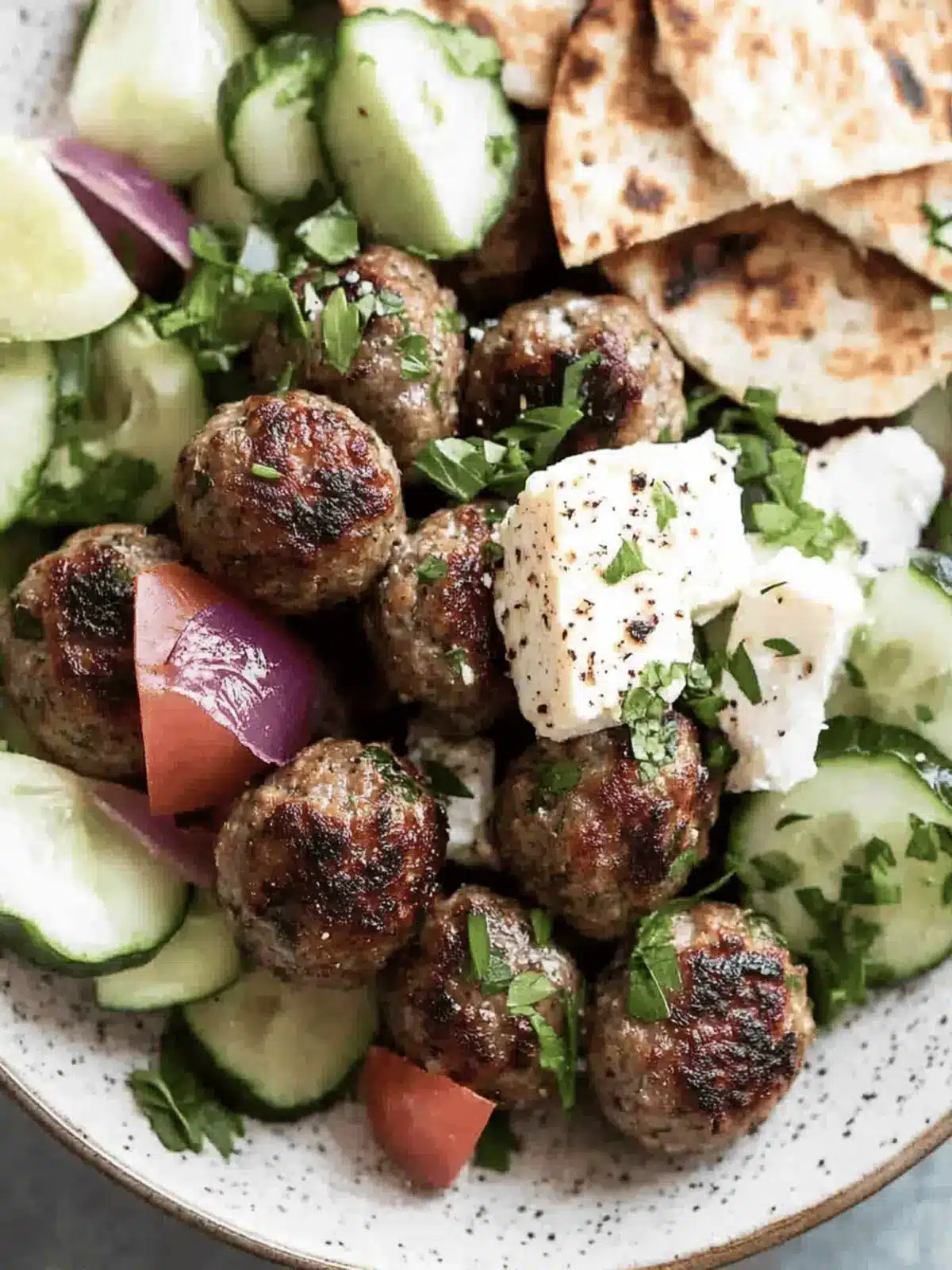 Greek Meatballs (Keftedes)