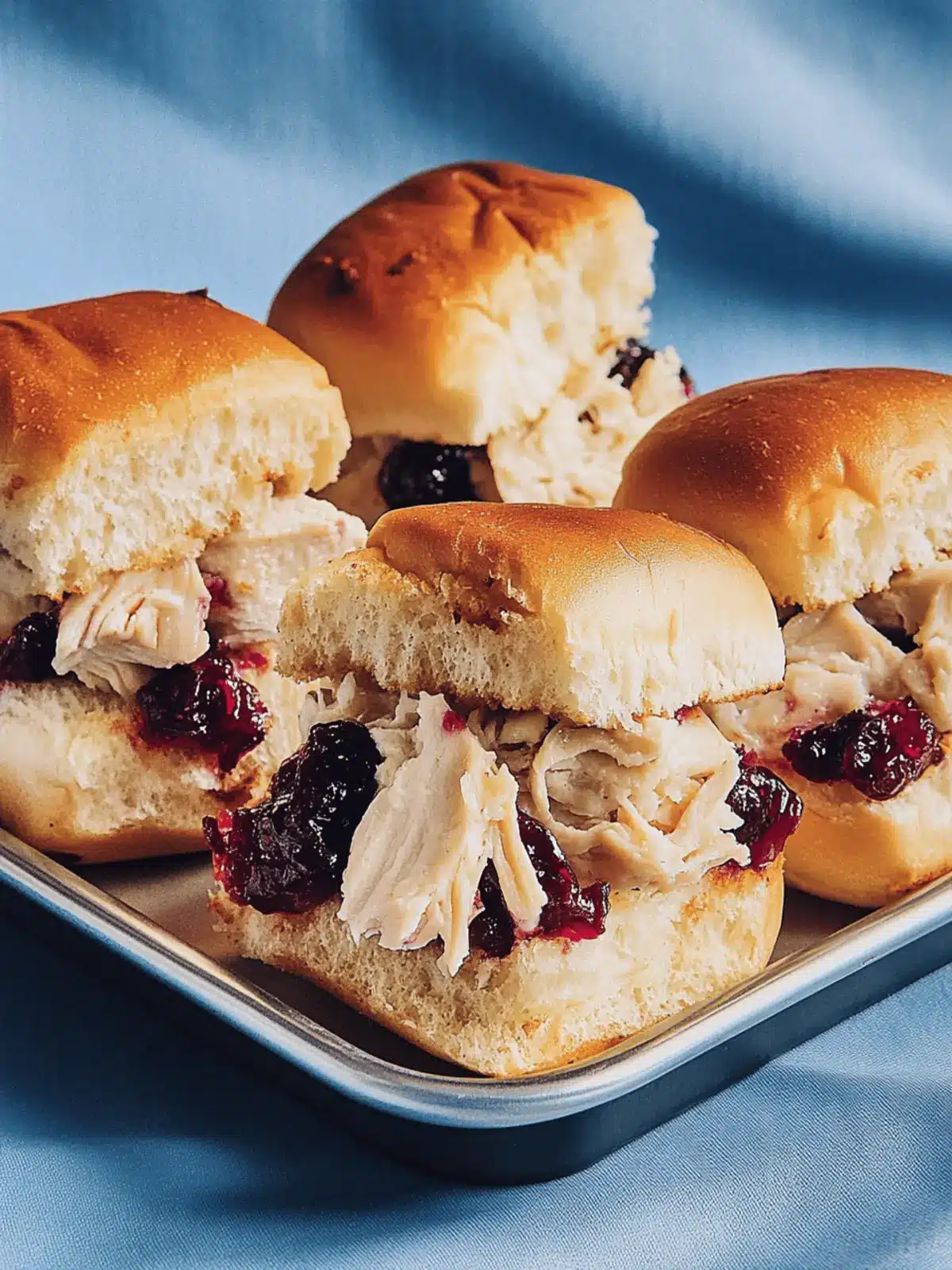 Turkey Cranberry Sliders