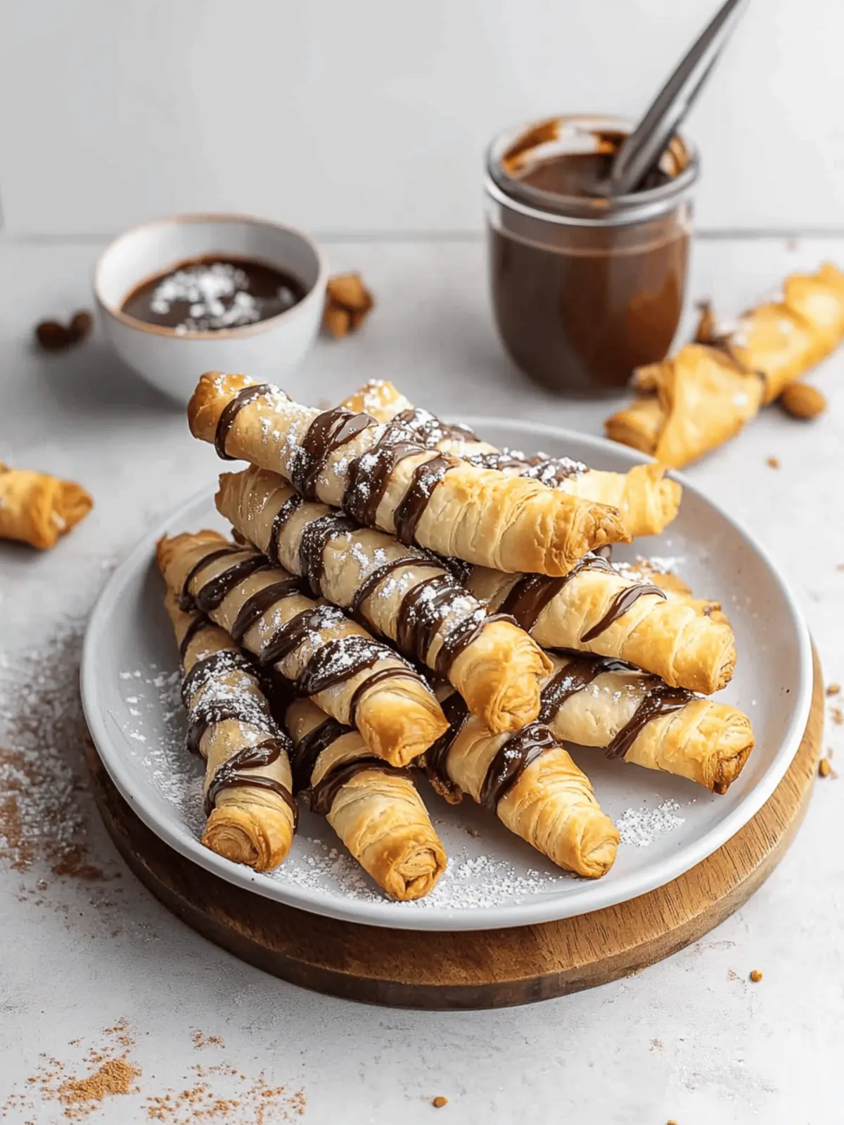 Delicious Puff Pastry Nutella Twists Ready in 20 Minutes 4 Puff Pastry Nutella Twists