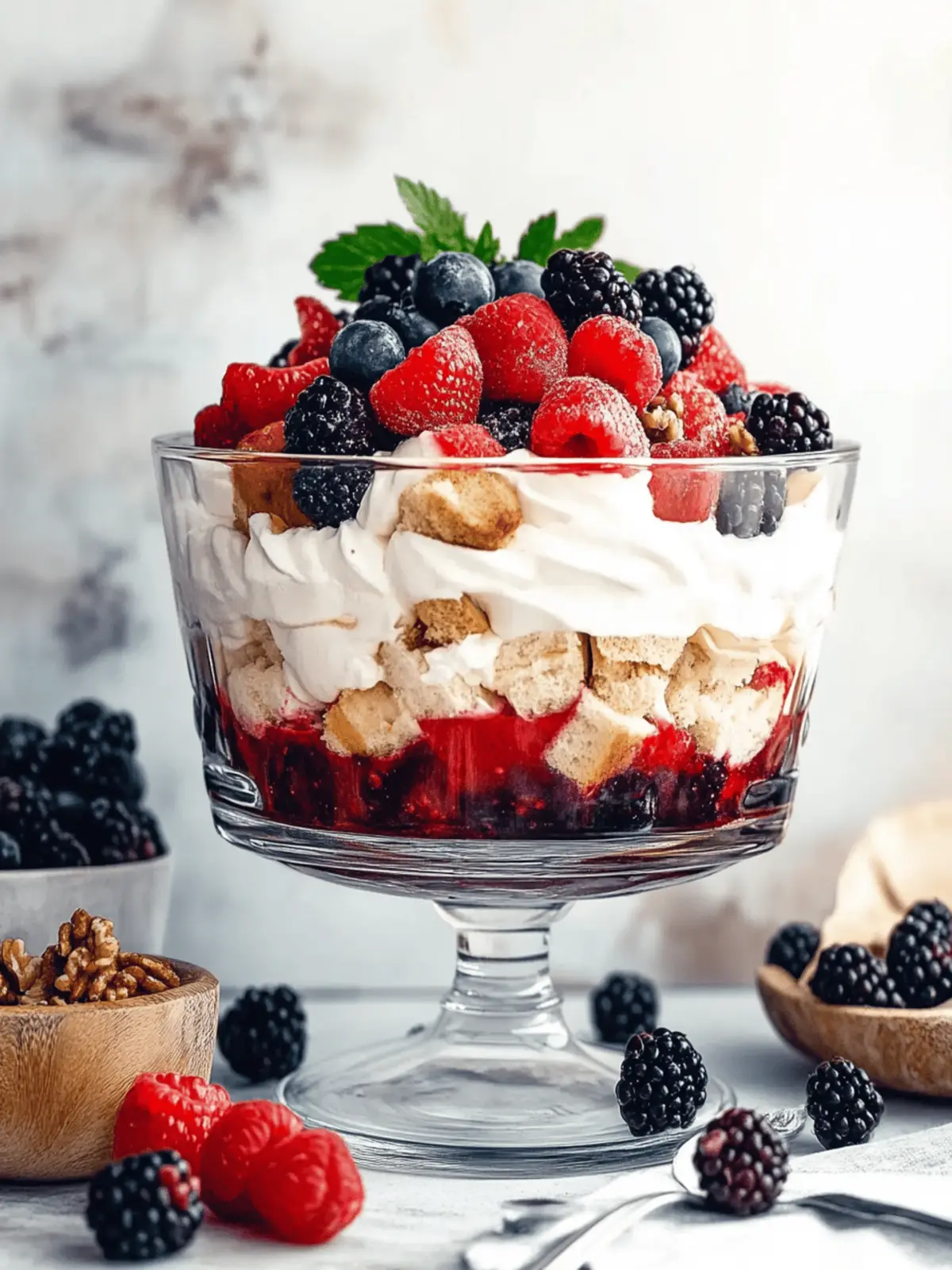 Mixed Berry Trifle