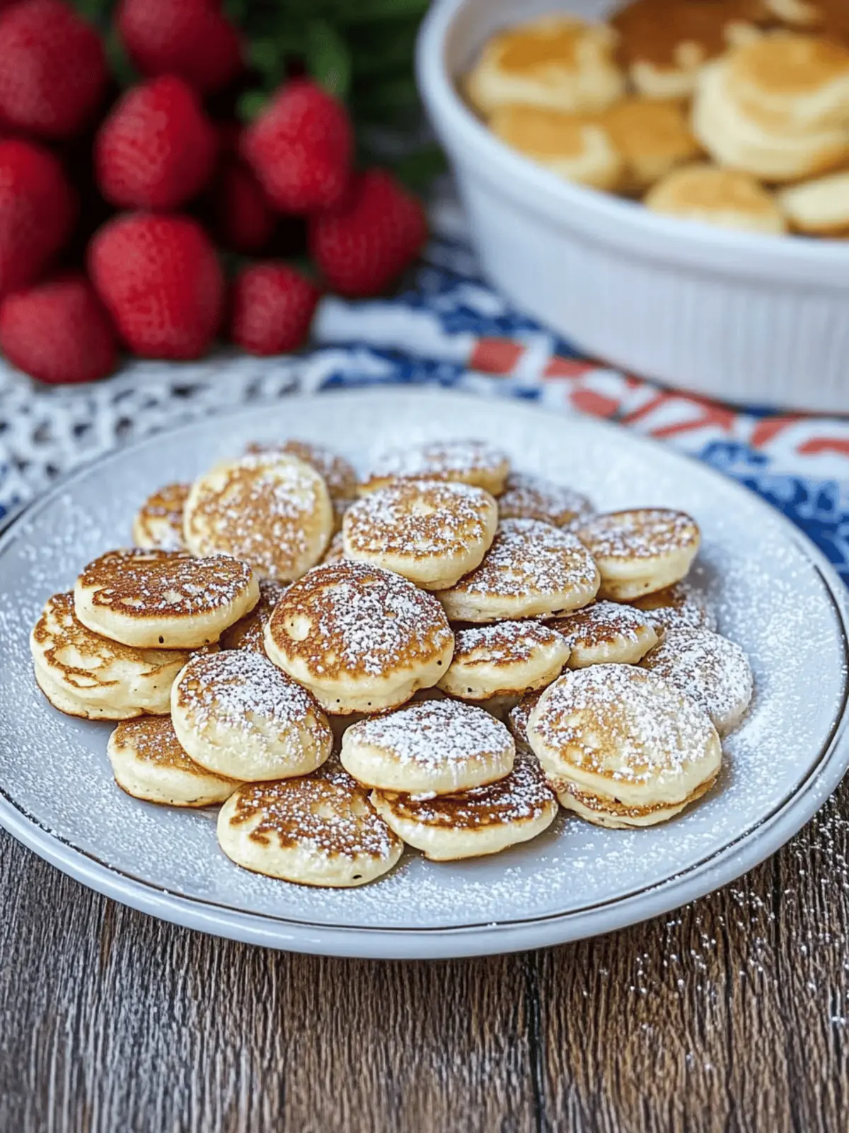 Poffertjes (Dutch Mini Pancakes)