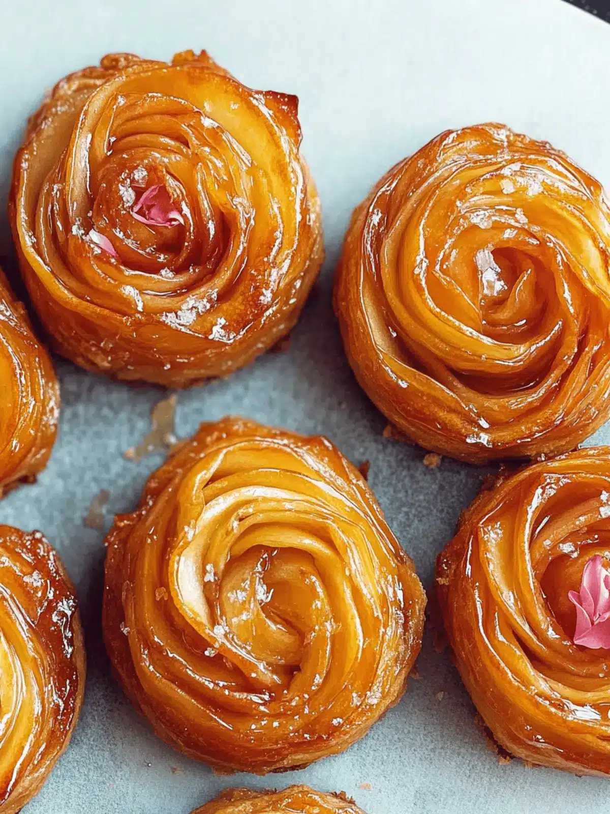 Delicious Apple Rose Tartes Tatin for a Sweet Surprise 3 Apple Rose Tartes Tatin