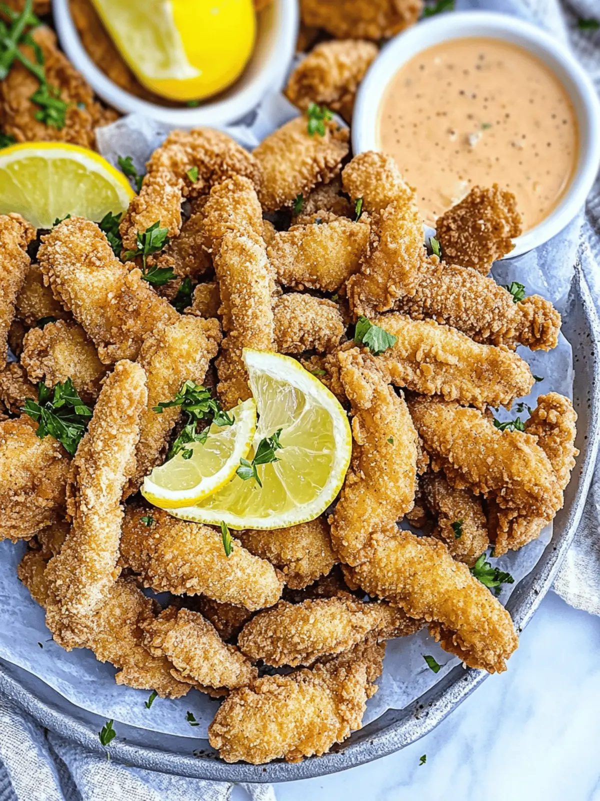 Southern Fried Catfish Nuggets