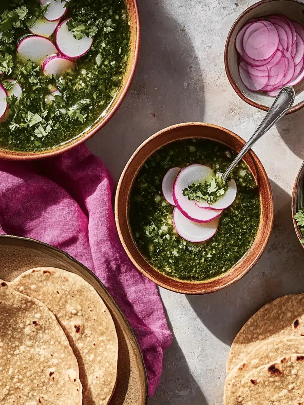 Molokhia (Egyptian Jute Mallow Soup)