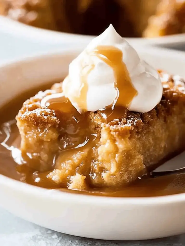 Self Saucing Butterscotch Pudding