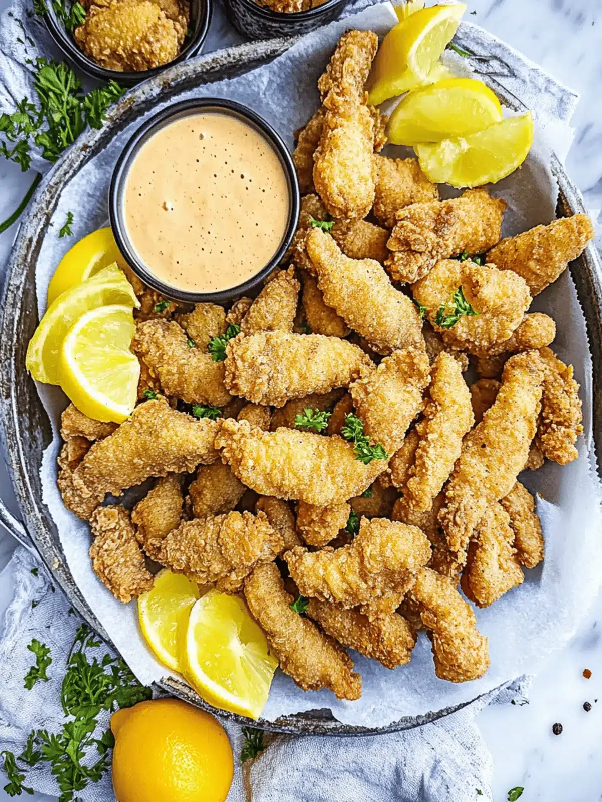 Southern Fried Catfish Nuggets: Crispy Perfection Awaits 4 Southern Fried Catfish Nuggets
