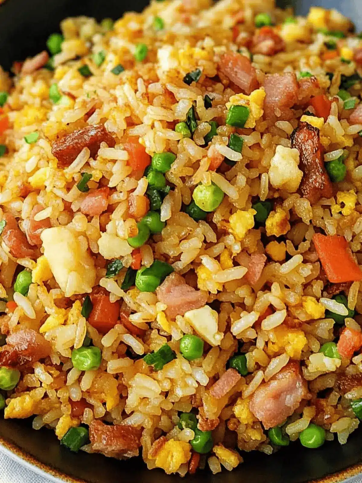 Chinese BBQ Pork Fried Rice