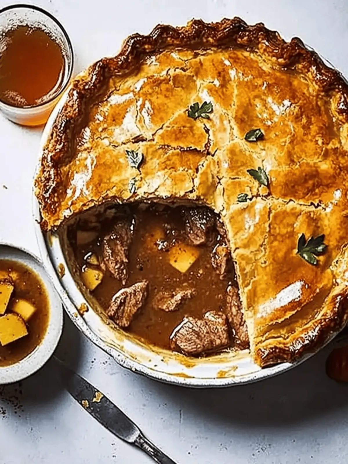 steak & ale pie