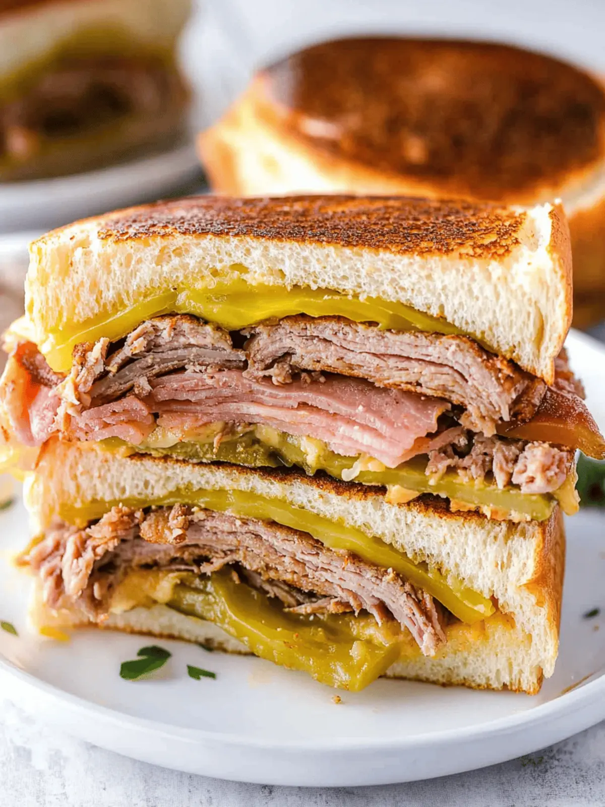 Slow Cooker Cuban Sandwich