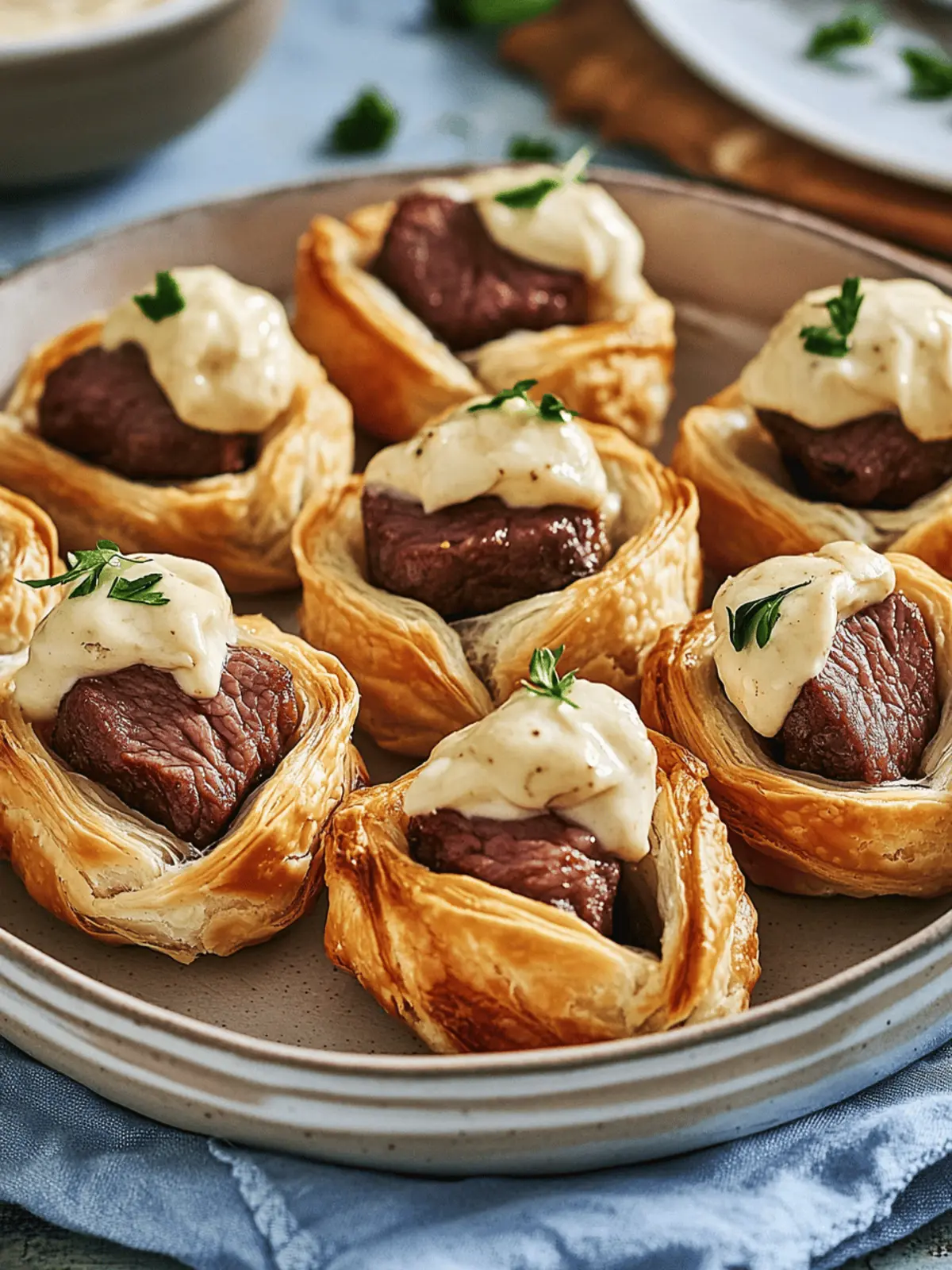 Mini Beef Wellingtons