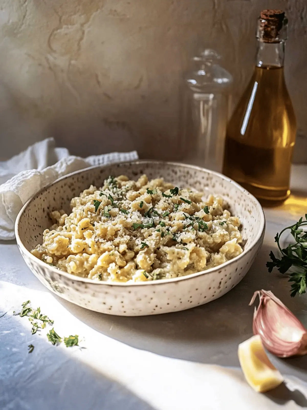 Creamy Gorgonzola Risotto with Mushrooms for Cozy Nights 3 Gorgonzola Risotto with Mushrooms
